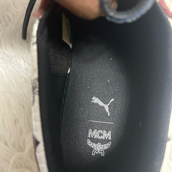 MCM PUMA COLLABORATION LIMITED EDITION SNEAKERS SIZE 7.5 - Picture 7 of 8